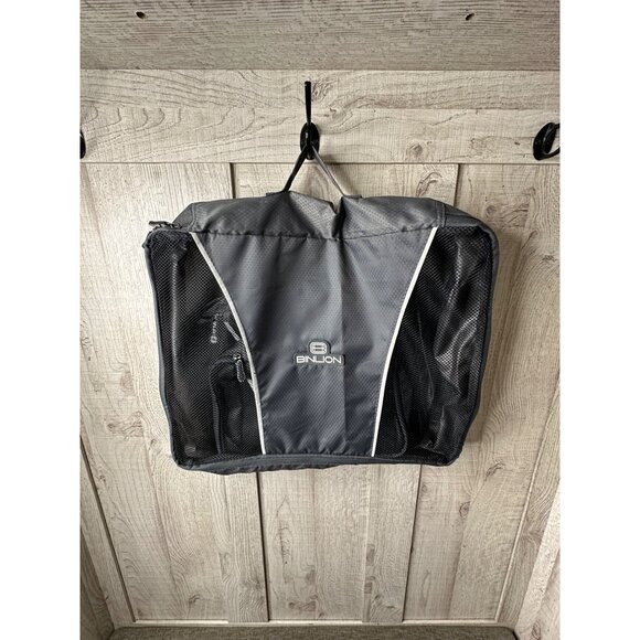 Binlon Luggage Packing Cube Set With Mesh Panel Grey 3 Pc - Picture 3 of 9